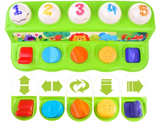 Pop-up Animal Interactive Toy