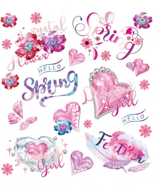 Spring Iron-On Patches Small Sheet