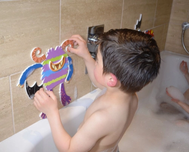 Monster Bath Stickers Set