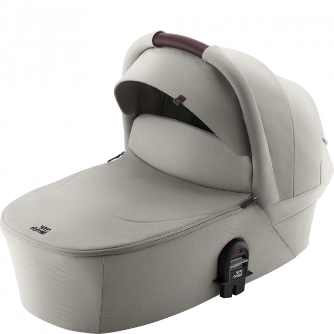 Smile 5Z Lux Stroller Set with Deep Carrycot Linen Grey