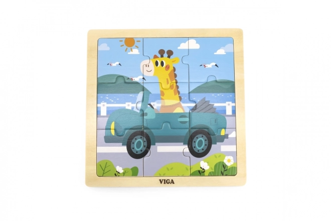 Wooden Car Puzzle