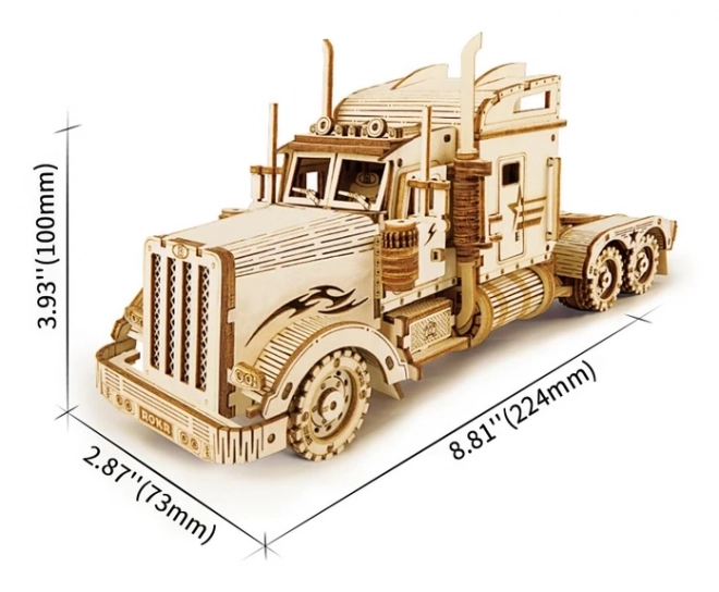 Robotime Rokr 3D Wooden Puzzle Heavy Truck