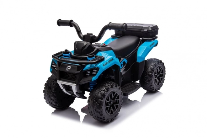 Quad elettrico per bambini blu
