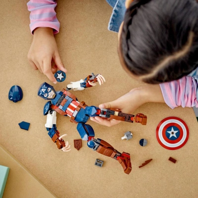 Captain America Buildable Figure