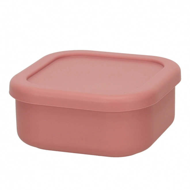 Silicone Dish Set for Kids Pink Crab