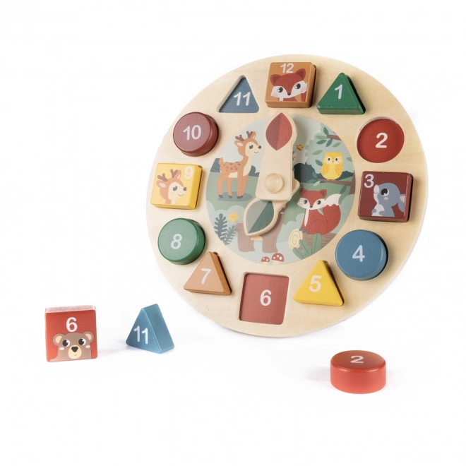 Wooden Activity Clock