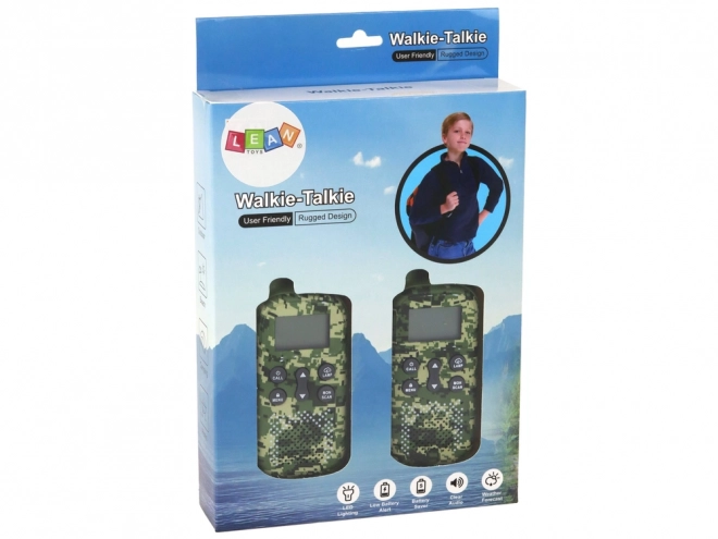 Walkie-Talkie in Camo for Communication up to 3km