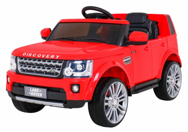 Land Rover Discovery Children's Electric Car Red + Remote Control + EVA Wheels + Slow Start + MP3 Radio
