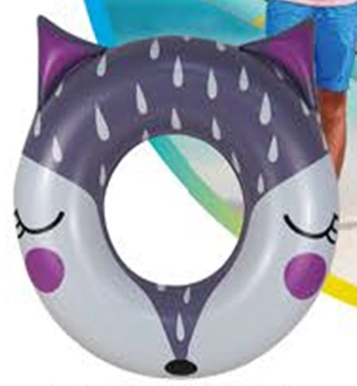 Inflatable Swimming Ring Fox Design 80cm