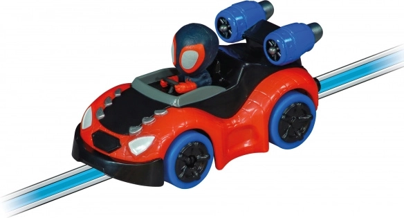 Stable cars on guided track
