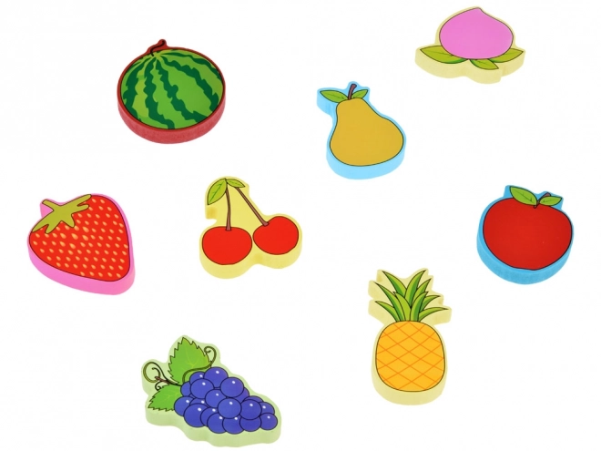 Educational Wooden Puzzle Fruits