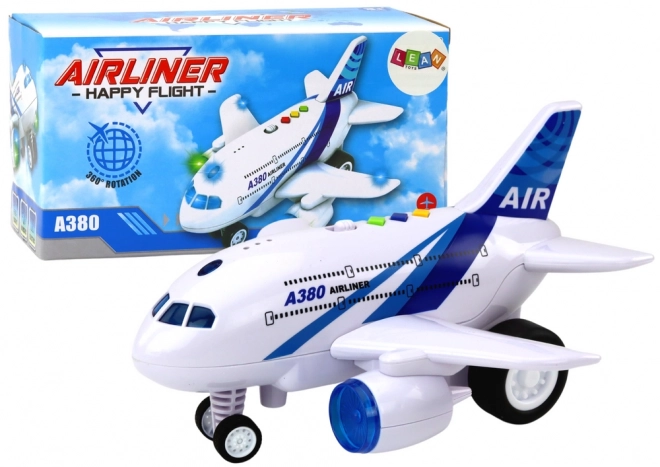 Passenger Toy Airplane with Lights and Sounds