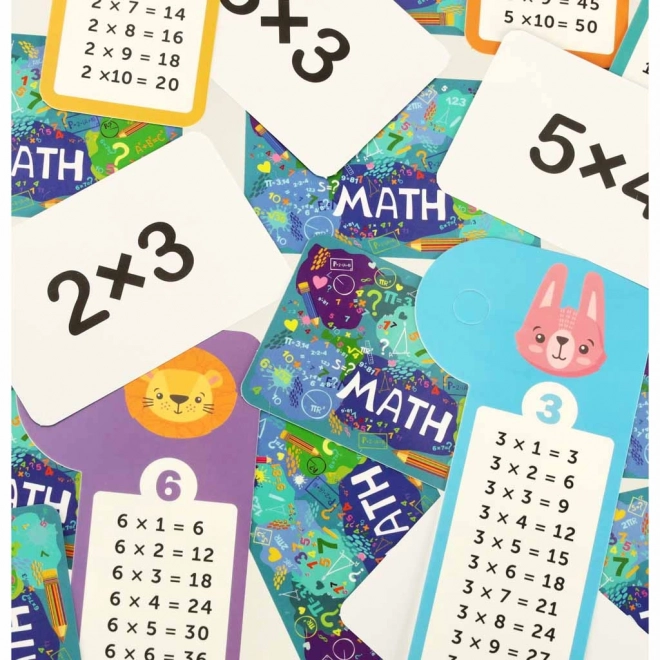 Educational Wooden Multiplication Board Game