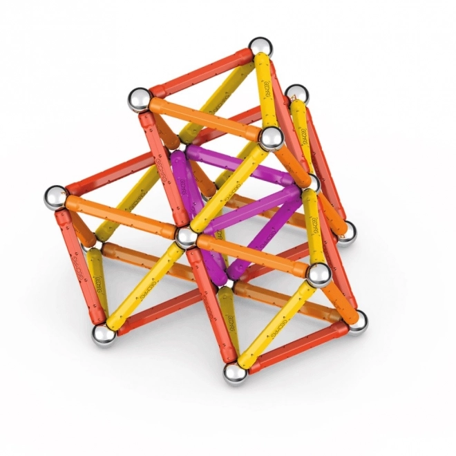 Magnetic Building Blocks - Classic Recycled 93 Pieces - Orange