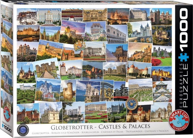 Eurographics Globetrotter Castles and Palaces Puzzle 1000 Pieces