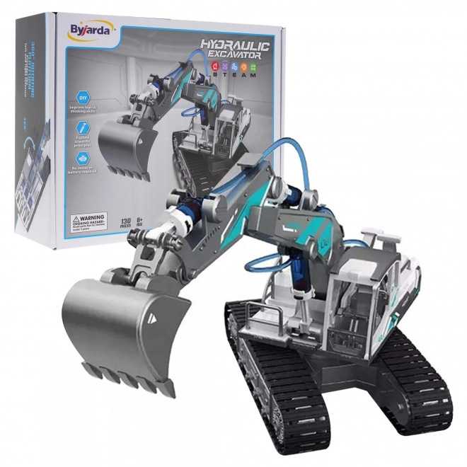 Hydraulic Excavator Model Kit for Kids