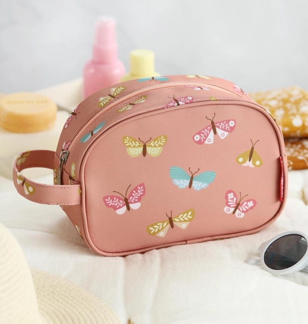 A lovely company butterfly toiletry bag