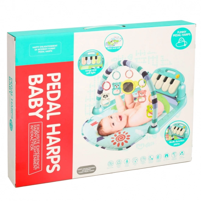 Educational Baby Play Mat with Piano and Rattles 3-in-1 Bibi-inn