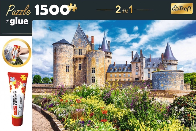 Trefl 2-in-1 Puzzle Set Sully-sur-Loire Castle France