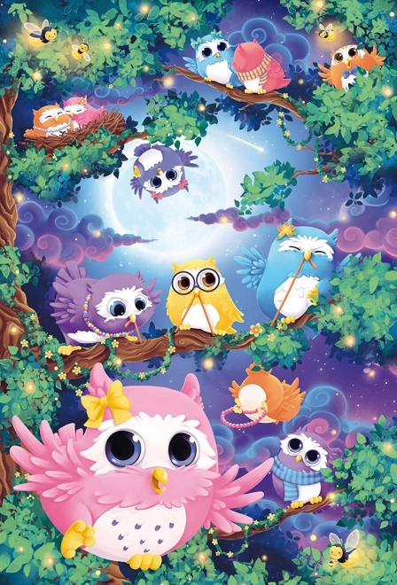 In the Owl Forest Puzzle