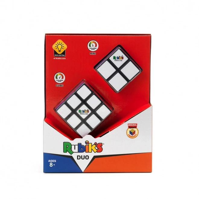 Rubik's Cube Classic 3x3 Set with Keychain