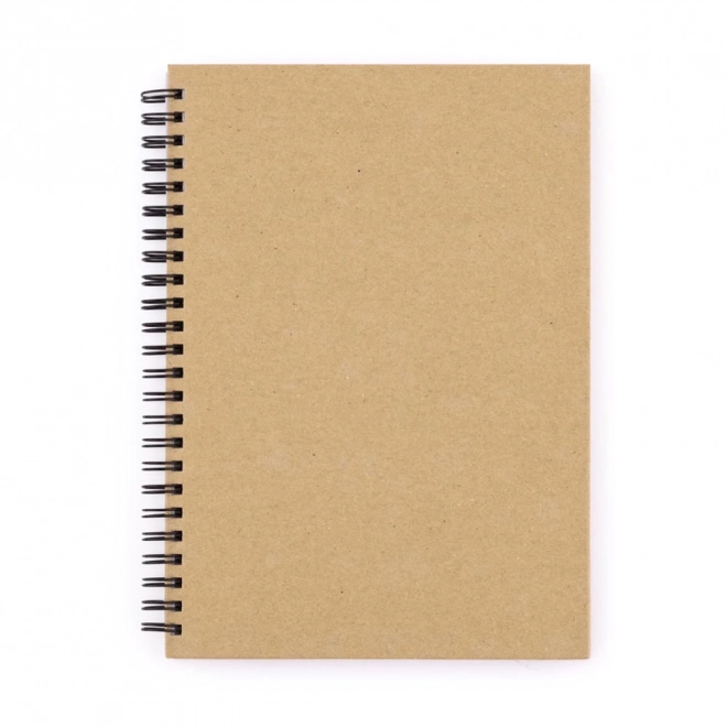 Kraft Nature A5 Twin Wire Notebook