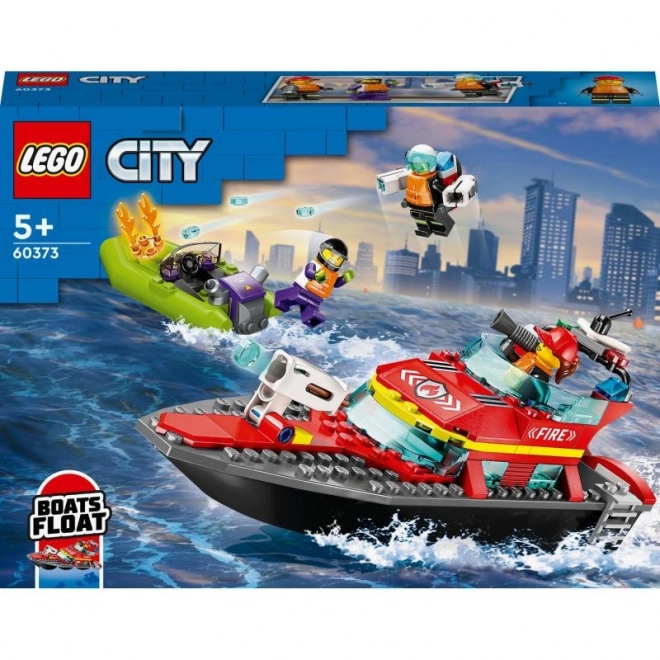 Lego City Fire Boat