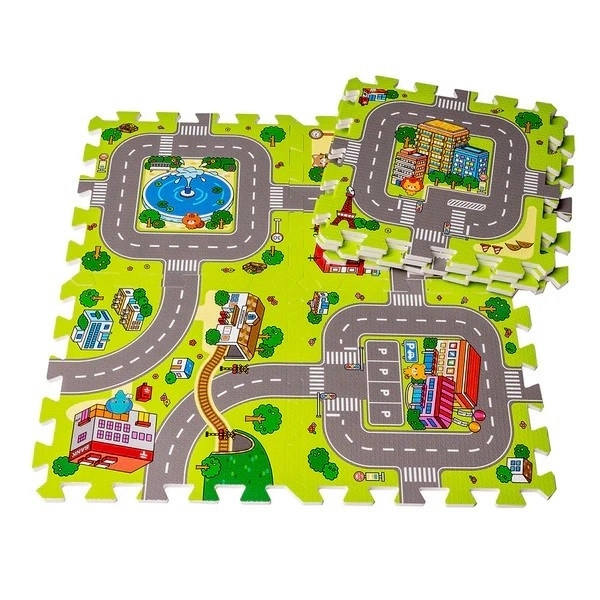 Children's City Floor Mat