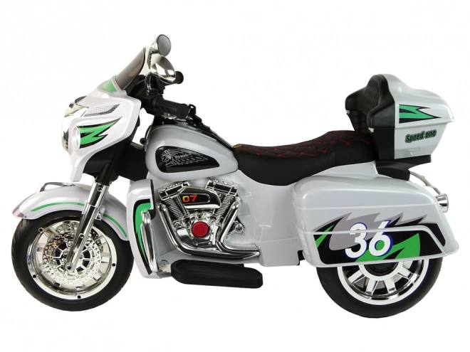 Battery-Powered Tricycle Goldwing Gray