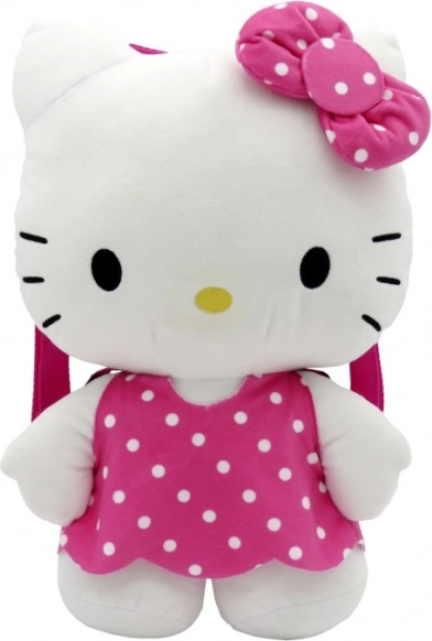 Hello Kitty roza plišast nahrbtnik