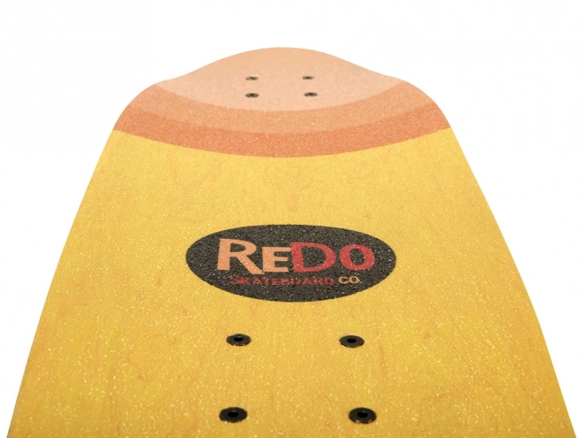 Wooden Skateboard ReDo Flaming