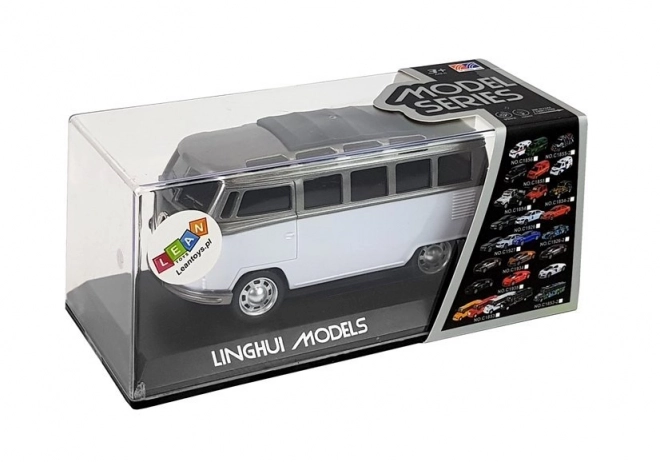 Friction-Powered Toy Bus with Lights and Sounds