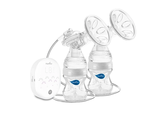 Dual Phase Electric Breast Pump White/Grey