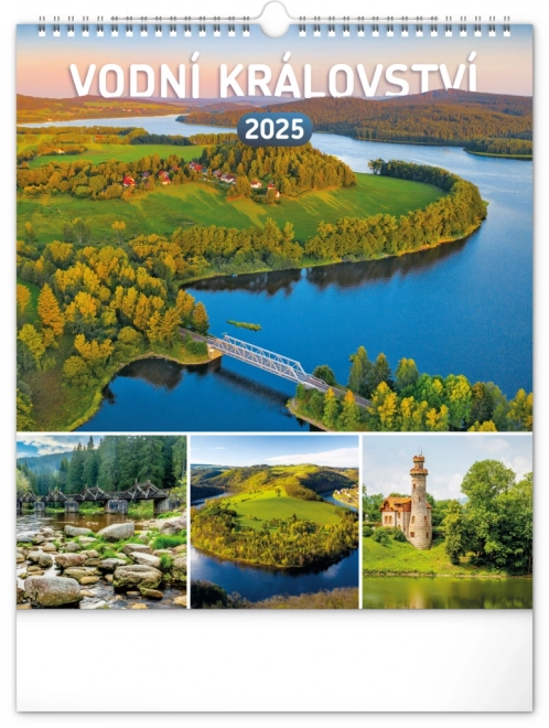 Wall Calendar Water Kingdom 2025