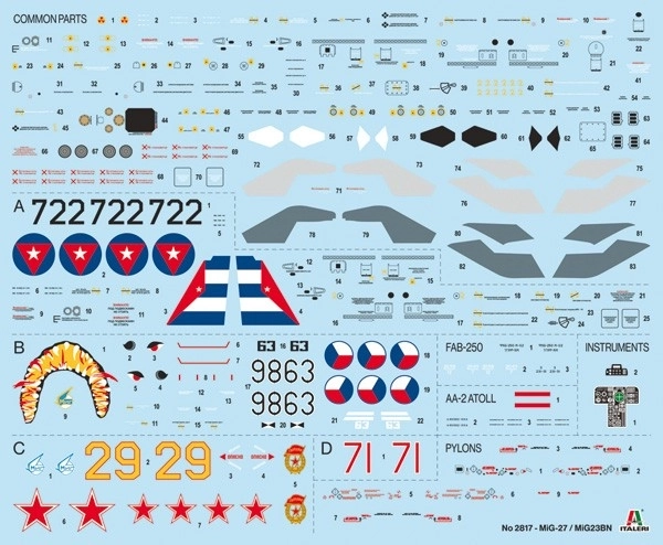 Plastic Model MiG-27/MiG-23BN Flogger 1/48 Scale