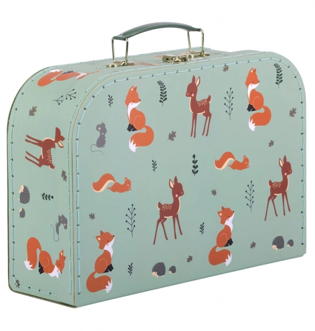 A Little Lovely Company Set di due astucci di cartone – Amici della foresta