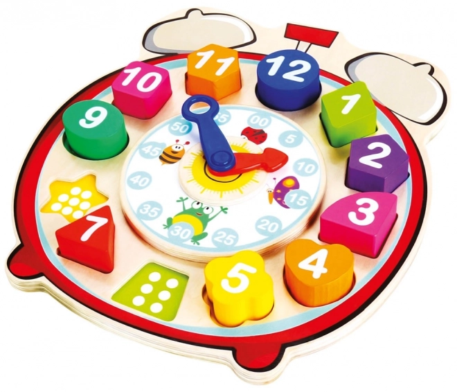 Wooden Learning Clock Puzzle