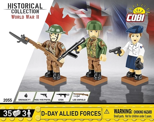 D-Day Allied Forces Toy Set