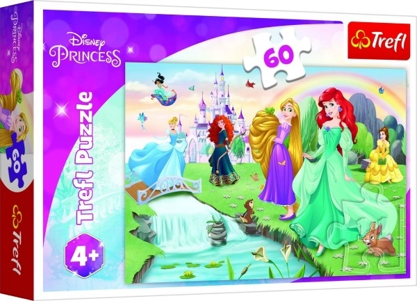 Trefl Puzzle Meet Disney Princesses 60 Pieces