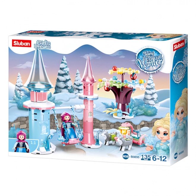 Winter Fairies Playground Set with Swing