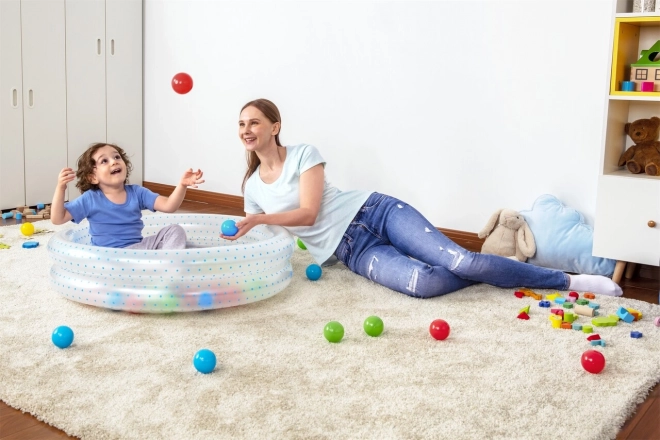 Inflatable Children's Pool with Balls and Repair Kit by BESTWAY