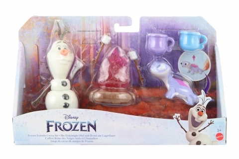 Frozen Olaf and Bruni Campfire Playset