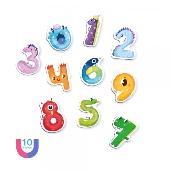 Magnetic Numbers Game Set