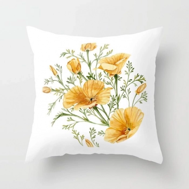 Floral Decorative Pillowcase