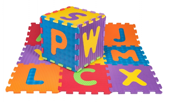 Sensory Alphabet Foam Puzzle Mat for Kids