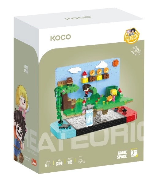 Koco video game plastic building set