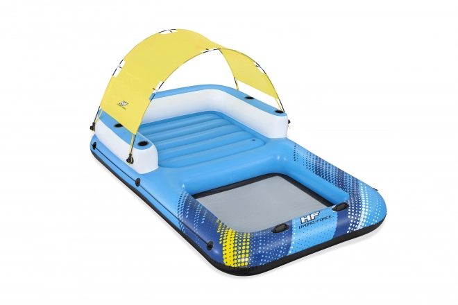 Inflatable Floating Island 4-Person with Sunshade