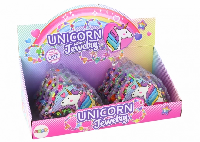 Unicorn Bracelet Making Kit with Beads and Charms