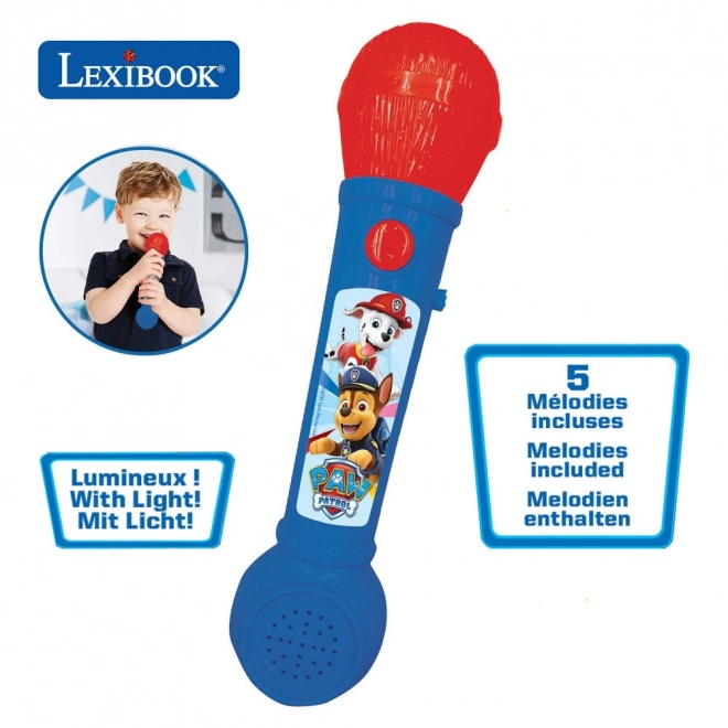 Paw Patrol Illuminating Microphone with Melodies