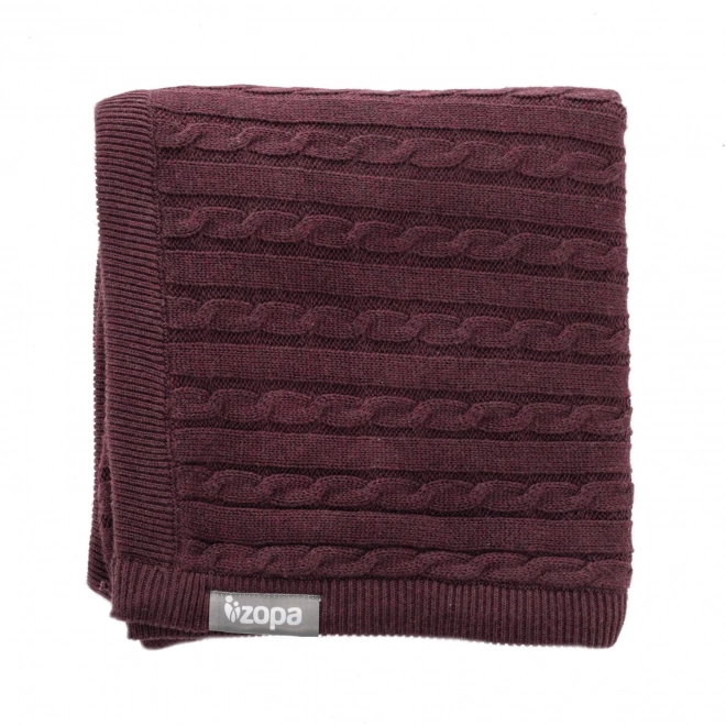 Children's Blanket Premium Dark Bordeaux